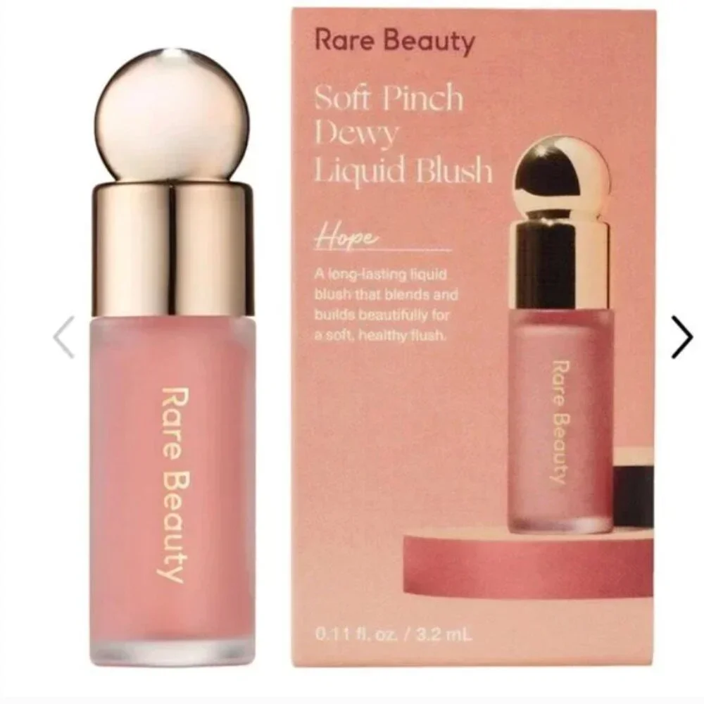 NWT Rare Beauty by Selena Gomez Mini Soft Pinch Hope x4 - nude mauve (dewy)